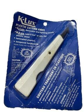 K-Lux Plastic Cutting Knife – Durable, Lightweight, Ideal for Precision Cuts